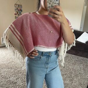 NWOT Handmade Mini Cotton Rebozo From Mexico